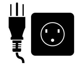 Type B plug and socket